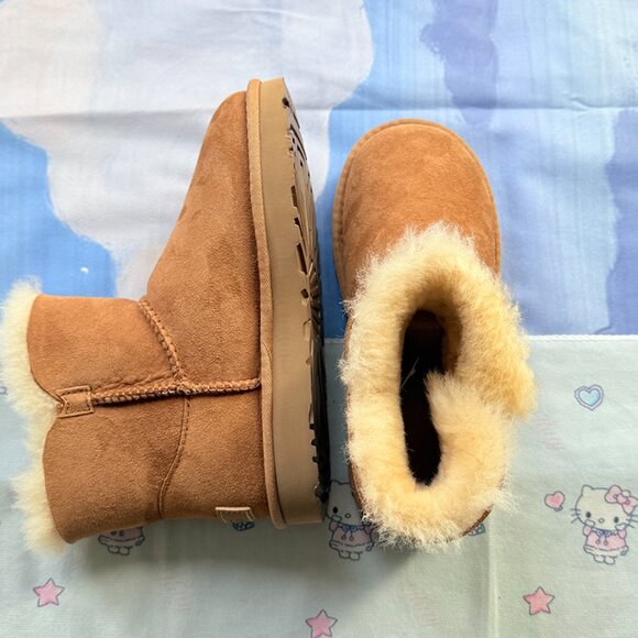 UGG Women's Mini Bailey Button Bling Winter Boot - Picture 4 of 7